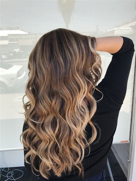 blond balayage brown hair